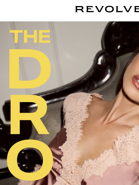 revolve newsletter: THE DROP: Vintage Femme