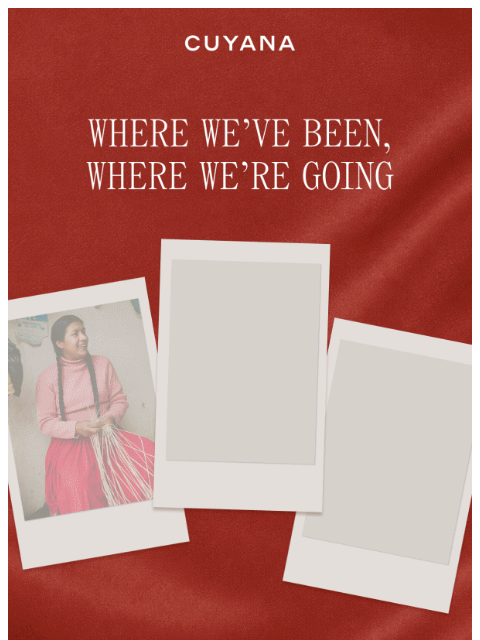 cuyana newsletter: Coming Soon: Something Bright