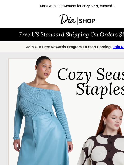 dia newsletter: Knitwear You NEED