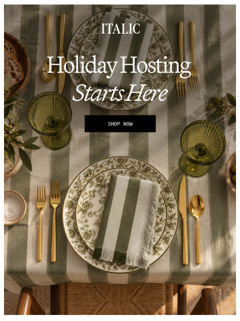 italic newsletter: Hosting this year?
