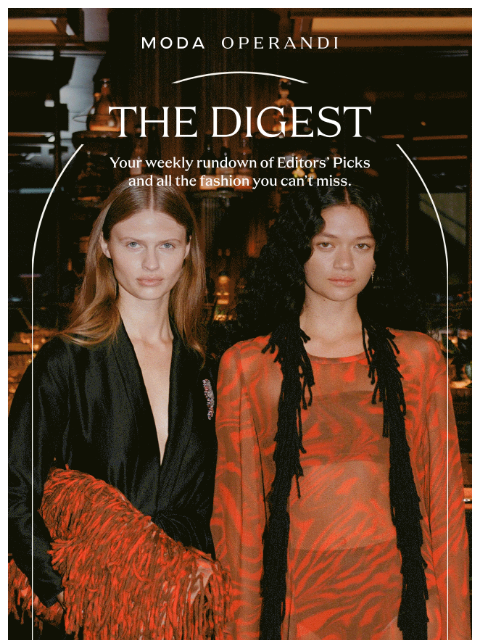 modaoperandi newsletter: Riding The CHAN LUU Wave