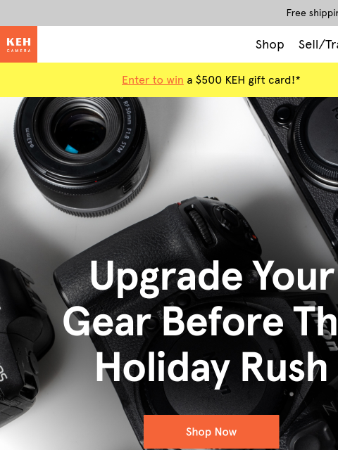 keh newsletter: Your dream mirrorless upgrade awaits