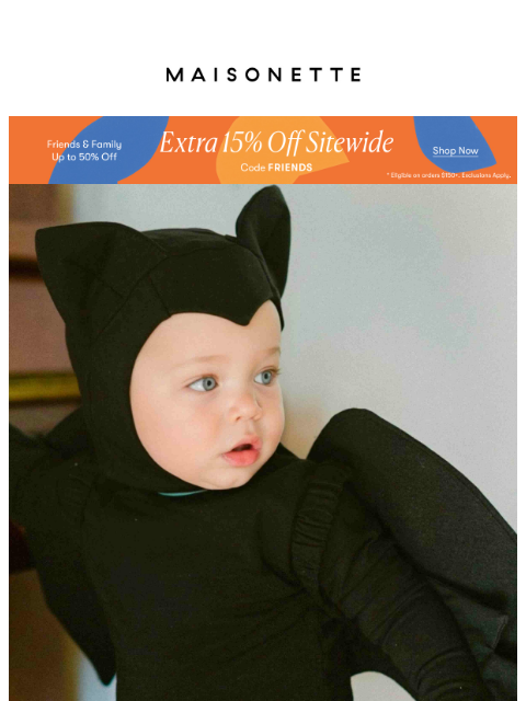 maisonette newsletter: Halloween Is Almost Here (Is The Costume?)