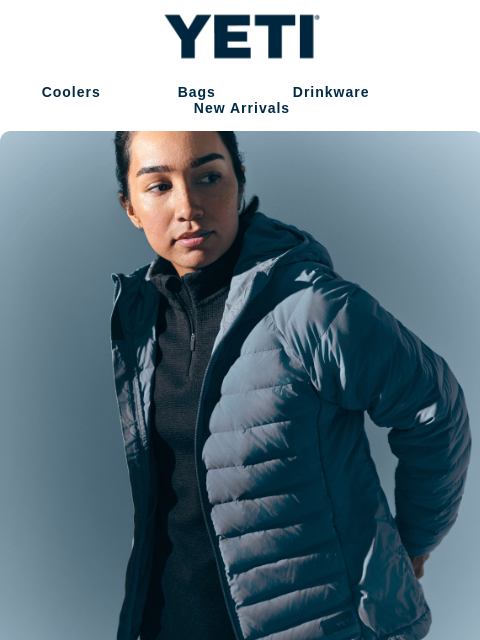 yeti newsletter: Introducing Performance Apparel