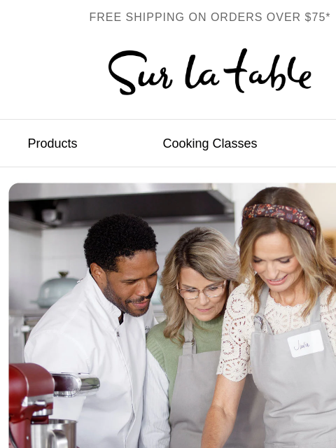 surlatable newsletter: Cook your way through Italy this season.