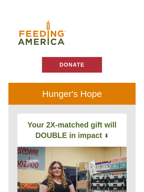 feedingamerica newsletter: INSIDE➡️Funding for government nutrition programs ...