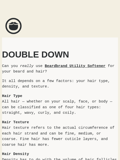 Double down on your beard and hair ͏ ͏ ͏ ͏ ͏ ͏ ͏ ͏ ͏ ͏ ͏ ͏ ͏ ͏ ͏ ͏ ͏ ͏ ͏ ͏ ͏ ͏ ͏ ͏ ͏ ͏ ͏ ͏ ͏ ͏ ͏ ͏ ͏ ͏ ͏ ͏ ͏ ͏ ͏ ͏ ͏ ͏ ͏ ͏ ͏ ͏ ͏ ͏ ͏ ͏ ͏ ͏ ͏ ͏ ͏ ͏ ͏ ͏ ͏ ͏ ͏ ͏ ͏ ͏ ͏ ͏ ͏ ͏ ͏ ͏ ͏ ͏ ͏ ͏ ͏ ͏ ͏ ͏ ͏ ͏ ͏ ͏ ͏