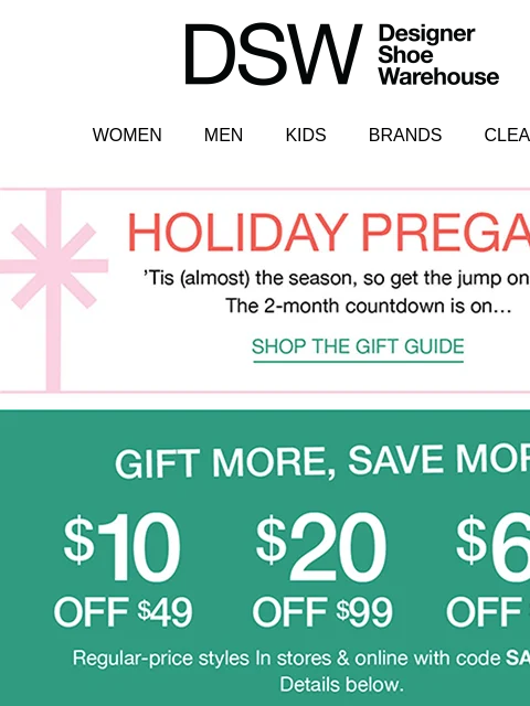 dsw newsletter: Introducing Anna Luisa at DSW