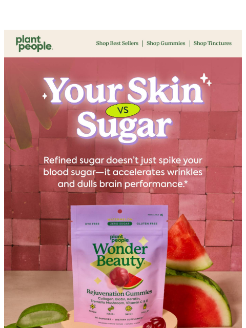 plantpeople newsletter: Sugar-Free Deep Dive 🍬