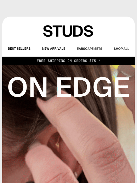 studs newsletter: You look sharp 😉