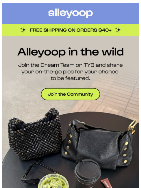 meetalleyoop newsletter: Spotted with you ๐ธ