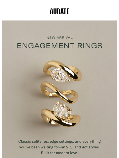 auratenewyork newsletter: Gasp! Engagement Ring Drop