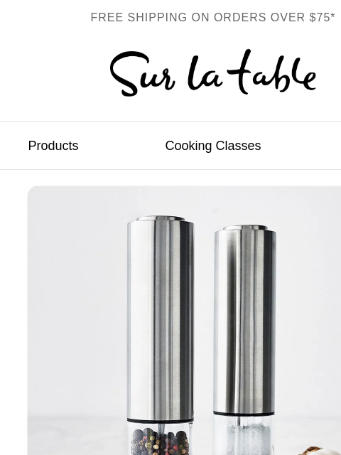 surlatable newsletter: Spice up your weekend with our hottest deals.