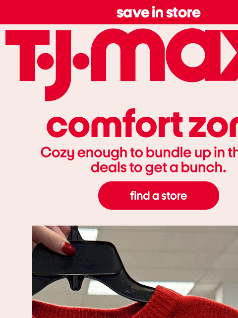 tjmaxx newsletter: In store now: New fall sweaters