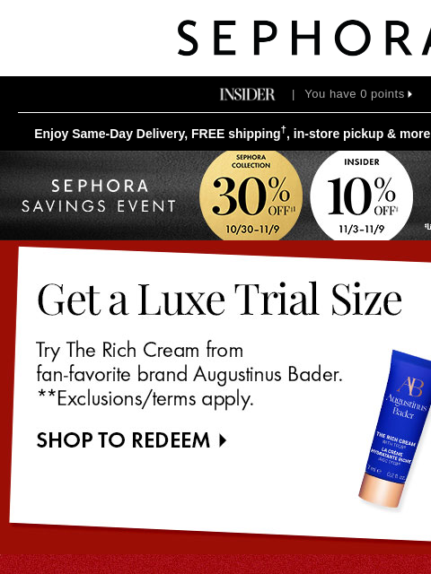 sephora newsletter: Beauty this good moves fast 👀