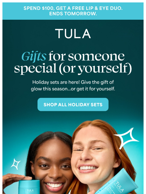 tula newsletter: 🎁 Sets for them (and for you)