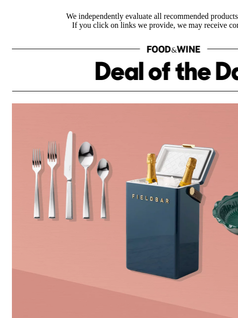 foodandwine newsletter: Score Unbelievable Savings at Williams Sonoma's Hi...