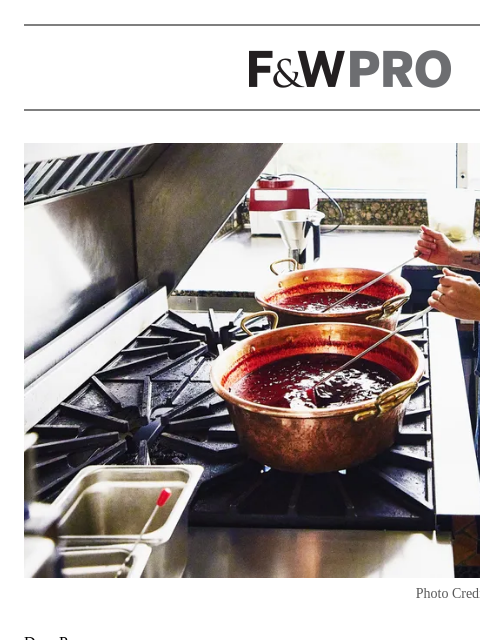 foodandwine newsletter: The chef who woke up 1.5 inches taller