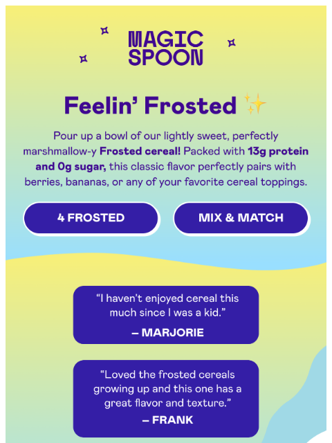 Feel like a kid again with Frosted! ͏ ͏ ͏ ͏ ͏ ͏ ͏ ͏ ͏ ͏ ͏ ͏ ͏ ͏ ͏ ͏ ͏ ͏ ͏ ͏ ͏ ͏ ͏ ͏ ͏ ͏ ͏ ͏ ͏ ͏ ͏ ͏ ͏ ͏ ͏ ͏ ͏ ͏ ͏ ͏ ͏ ͏ ͏ ͏ ͏ ͏ ͏ ͏ ͏ ͏ ͏ ͏ ͏ ͏ ͏ ͏ ͏ ͏ ͏ ͏ ͏ ͏ ͏ ͏ ͏ ͏ ͏ ͏ ͏ ͏ ͏ ͏ ͏ ͏ ͏ ͏ ͏ ͏ ͏ ͏ ͏ ͏ ͏