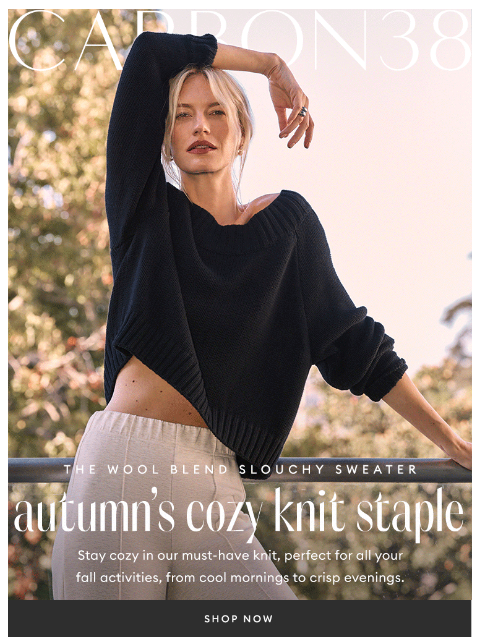 Meet Fall's must-have knit to keep you cozy from cool mornings to crisp evenings. ͏ ͏ ͏ ͏ ͏ ͏ ͏ ͏ ͏ ͏ ͏ ͏ ͏ ͏ ͏ ͏ ͏ ͏ ͏ ͏ ͏ ͏ ͏ ͏ ͏ ͏ ͏ ͏ ͏ ͏ ͏ ͏ ͏ ͏ ͏ ͏ ͏ ͏ ͏ ͏ ͏ ͏ ͏ ͏ ͏ ͏ ͏ ͏ ͏ ͏ ͏ ͏ ͏ ͏ ͏ ͏ ͏ ͏