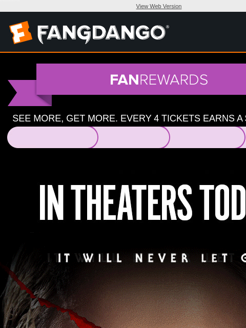 'Smile 2,' 'Saturday Night' and more new movies hit theaters today. Get your tickets now. View Web Version SEE MORE, GET MORE. EVERY 4 TICKETS EARNS A $5 REWARD. † IN THEATERS TODAY GET