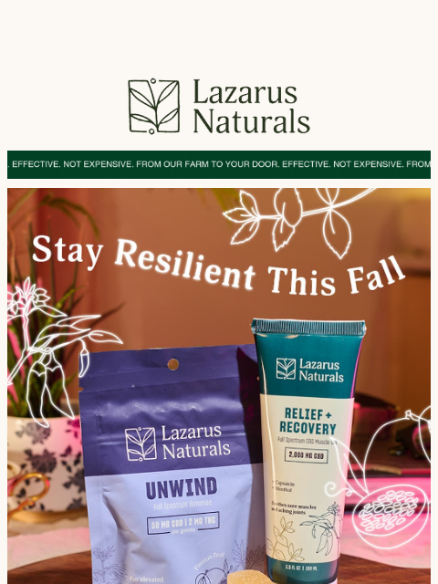 lazarusnaturals newsletter: 💪 Keep Your Guard Up This Season