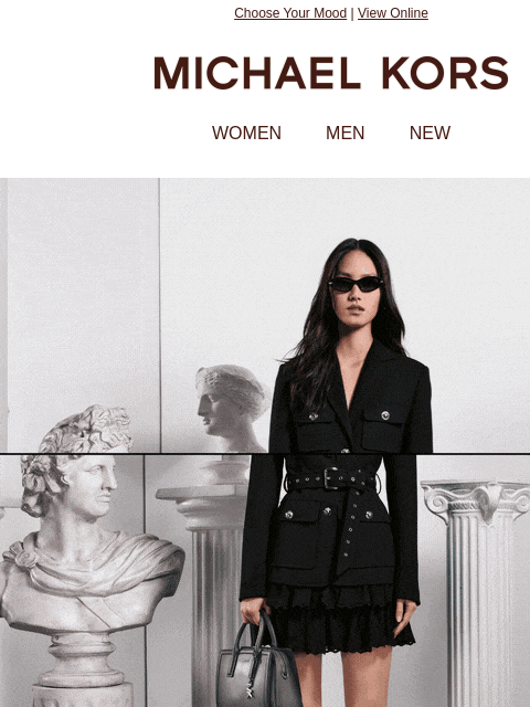 michaelkorsmail newsletter: Double Feature: One Piece, Two Ways