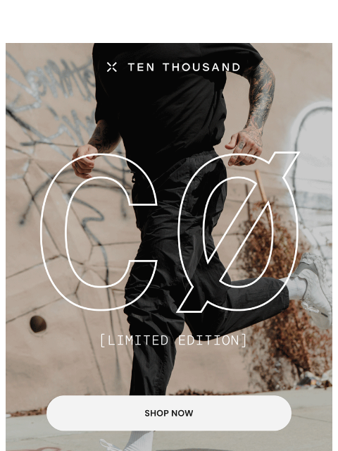 tenthousand newsletter: All-New CØ Nylon Jogger + Boxy Core Tee