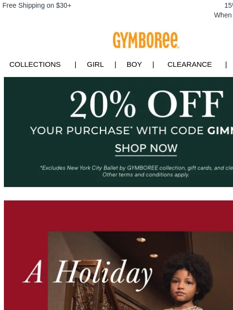 gymboree newsletter: NEW! Our Royal Christmas Collection is Here ๐โจ