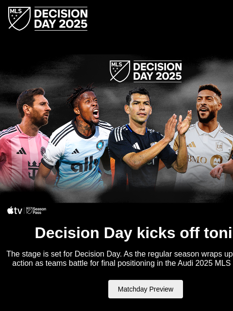 mlssoccer newsletter: It's Decision Day! Which clubs will grab the Wild ...