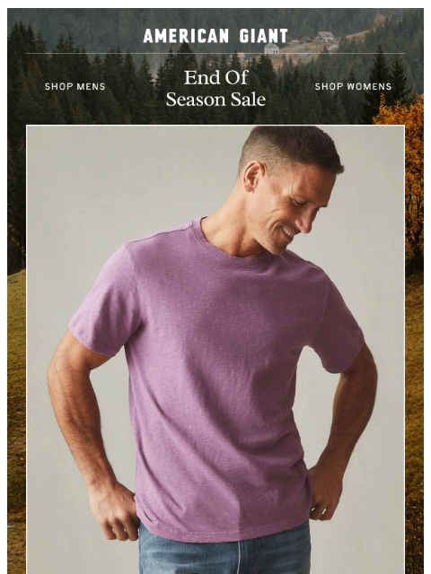 american-giant newsletter: Limited Time: Save 25% on All Tee Bundles