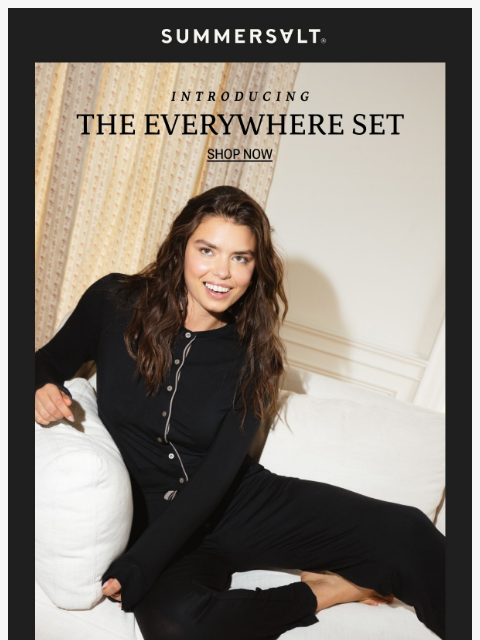 summersalt newsletter: Just Dropped: The Everywhere Set
