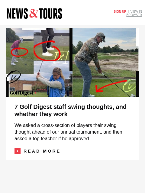 golfdigest newsletter: Rory McIlroy’s new training aid, explained