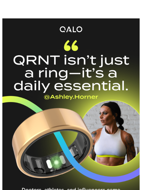 qalo newsletter: The brains (and muscles) behind QRNT Slim →