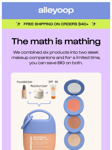 meetalleyoop newsletter: The math is mathing