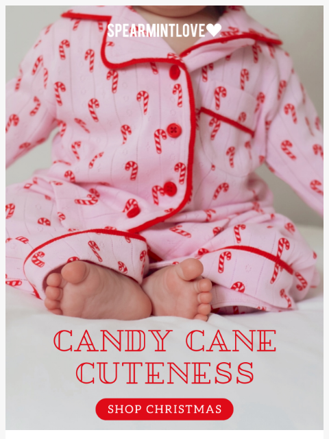 spearmintlove newsletter: Take a Trip Down Candy Cane Lane 🍬