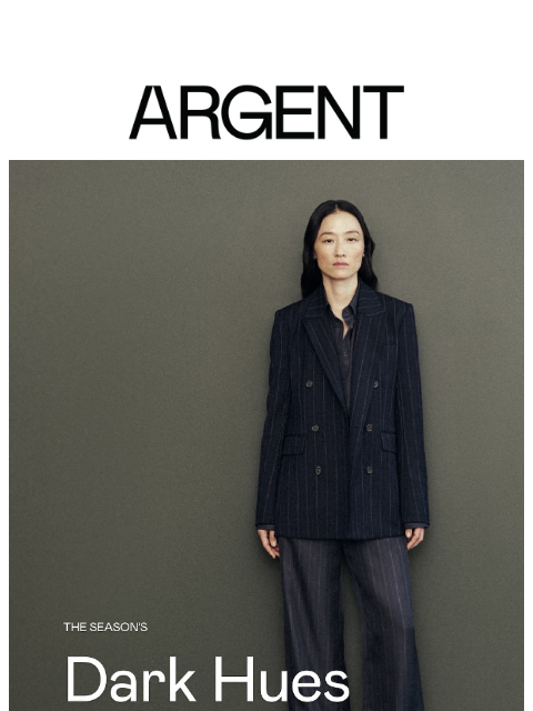 argentwork newsletter: New, Now: Dark Hues Done Chic