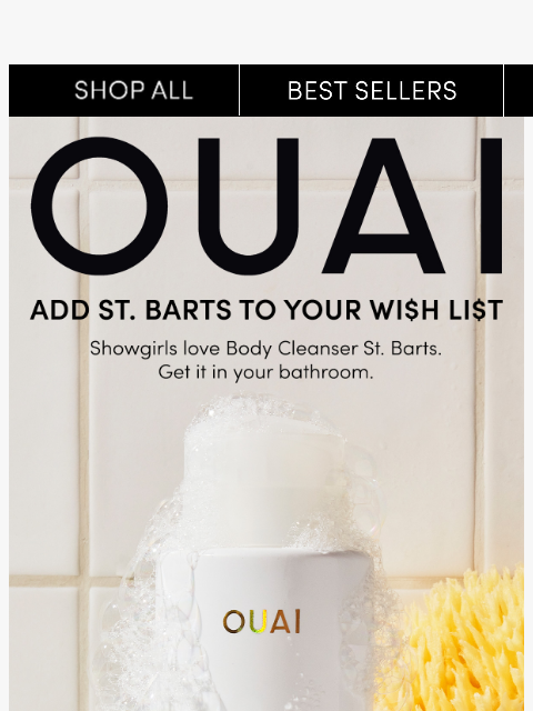 theouai newsletter: The Life of a Show(er) Girl