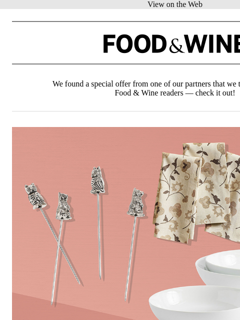 meredith newsletter: PSA: Your Dream Kitchen Is Up to 70% Off