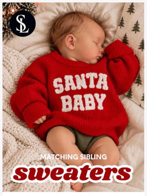spearmintlove newsletter: All I Want for Christmas Is… Matching Sweaters! 🎁