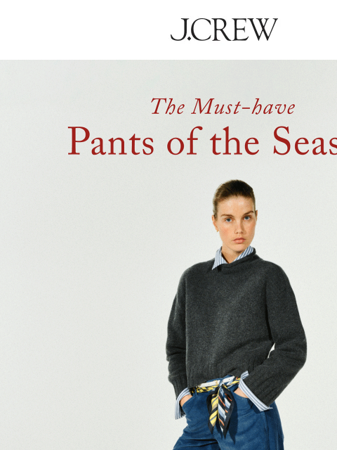 jcrew newsletter: A fresh take on your favorite barrel