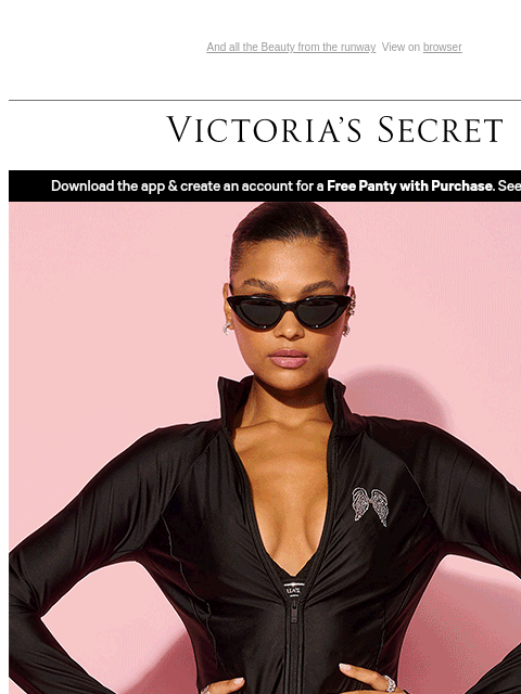 victoriassecret newsletter: Happening NOW: Shop The Show