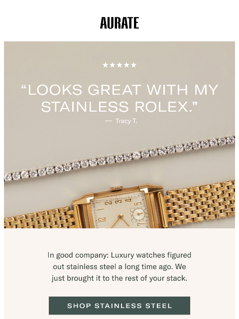 auratenewyork newsletter: AURATE 🤝 ROLEX