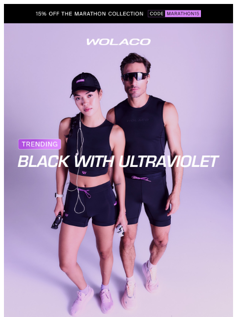 wolaco newsletter: LIMITED STOCK | Grab Your Ultraviolet Gear Now⚡