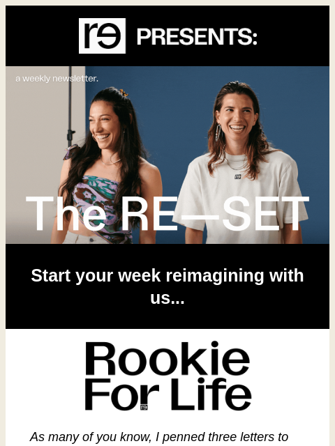 re-website newsletter: Christen's Rookie For Life: "Letter to Little Chri...