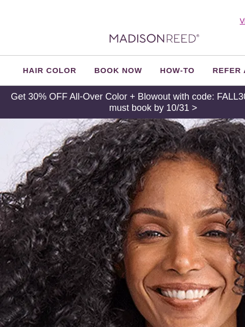 madison-reed newsletter: 💜 Before/After Moments You’ll Love