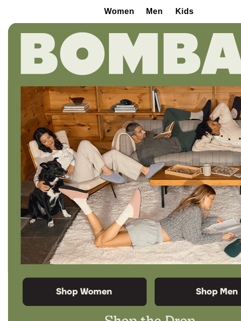 bombas newsletter: Just Dropped: Sunday Slippers (and Friends)