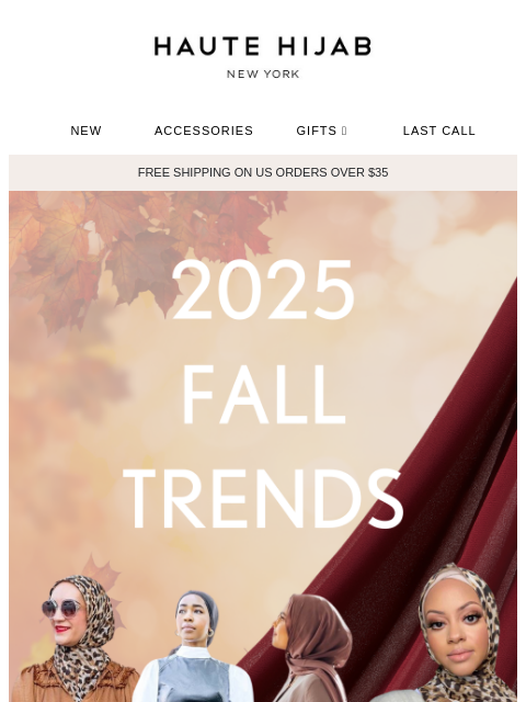 hautehijab newsletter: πΈ As seen on you: fall hijab trends