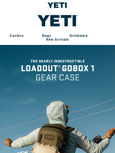 yeti newsletter: JUST DROPPED: The Loadout® GoBox 1 Gear Case