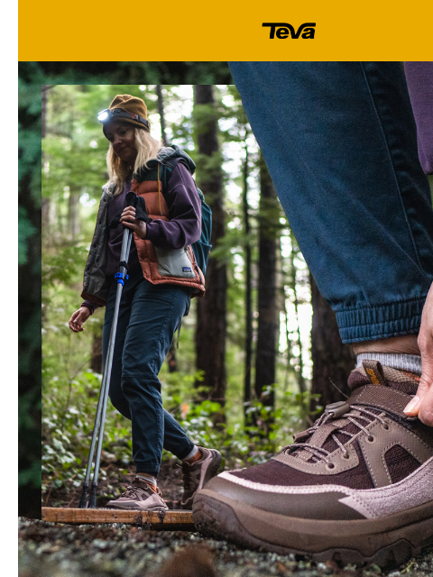 teva newsletter: The Hurricane Daybreaker: Ahead of the pack 🥾